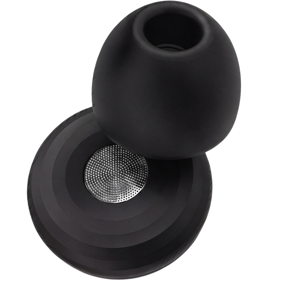 Blok V2 black earplug transparent
